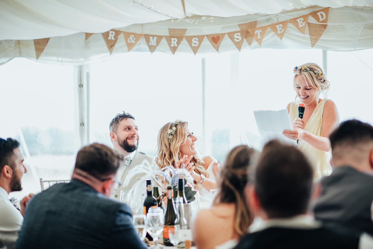 Happy wedding speech at friends wedding